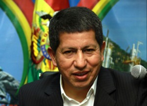 Ministro de Hidrocarburos y Energía de Bolivia, Luis Alberto Sánchez