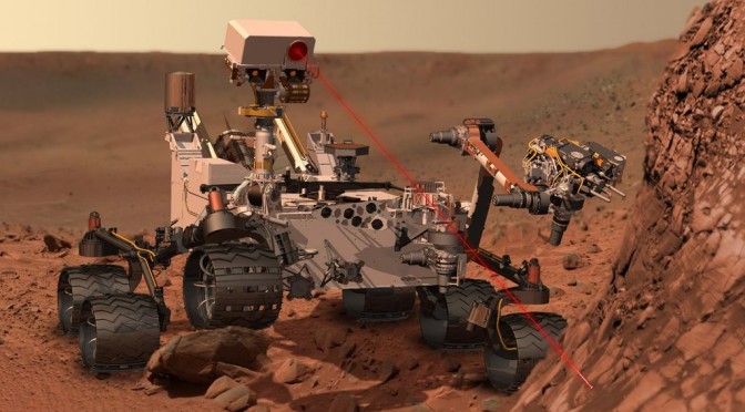 La propulsión de Curiosity